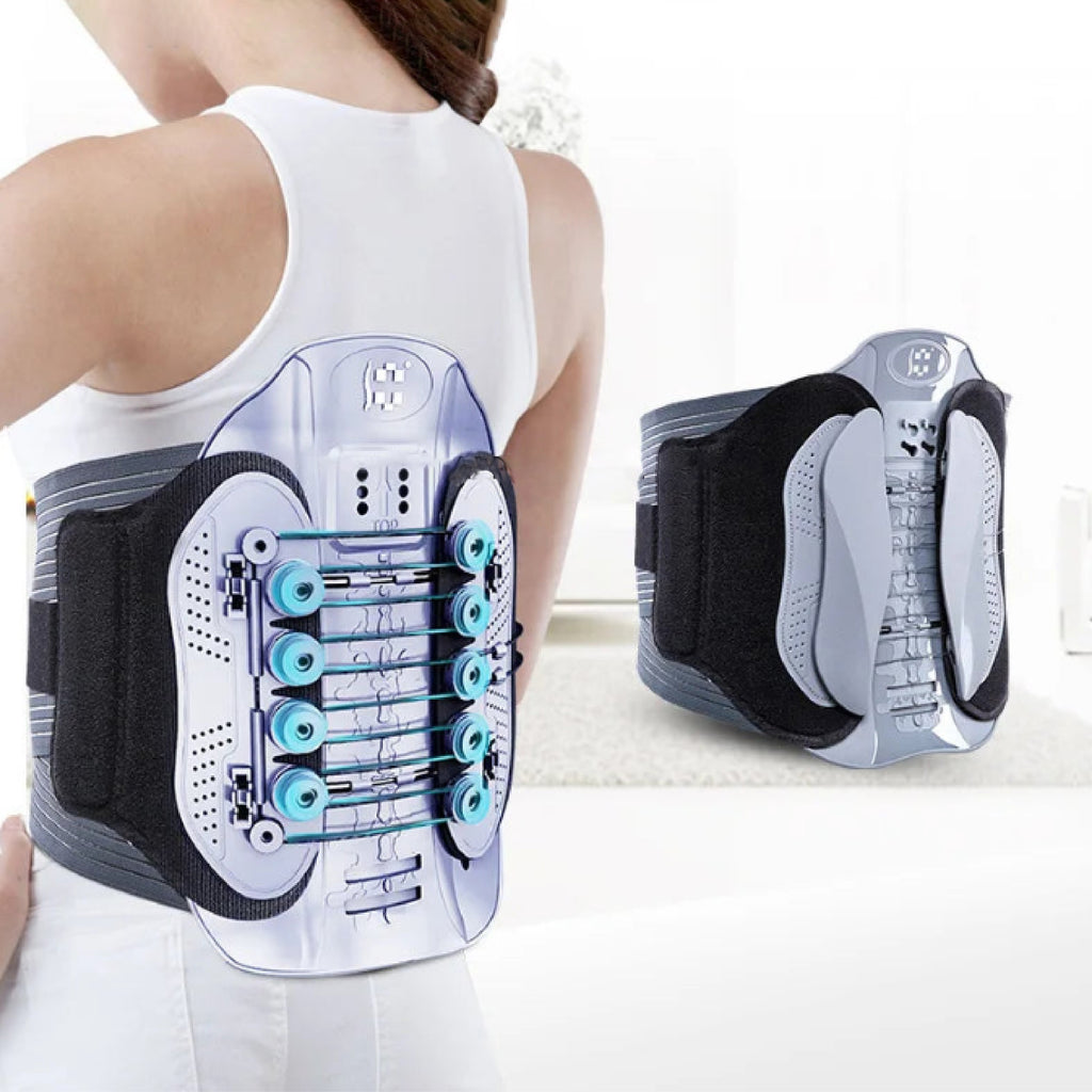 Alphay Spinal Support Belt Lumbar Support Lower Back Belt Spinal Care Elastic Back Support for Back Pain Relief